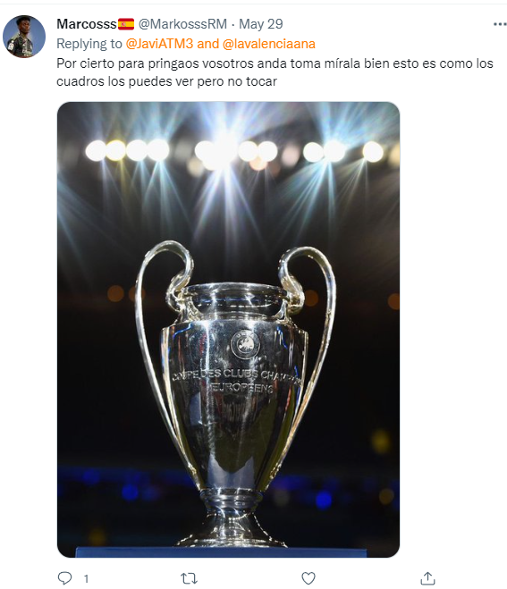 JunioooooorM's tweet photo. @MarkosssRM Claro y por eso dices que lo único que me importa es reírme de Hazard cuando la idea era retratarte como te estoy retratando ahora con todas estas capturas, acomplejado. https://t.co/pDBZvOxjDX