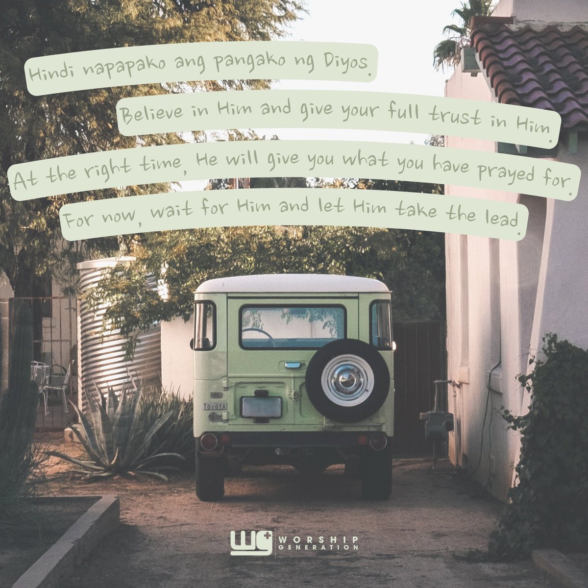 WorshipG_7's tweet image. Keep praying and keep giving thanks to God.🙏

"Trust in the Lord with all your heart, and do not lean on your own understanding. In all your ways acknowledge Him, and He will make straight your paths." (Proverbs 3:5-6)

#DailyDoseOfFaith #DailyDose #MakeWorshipALifestyle