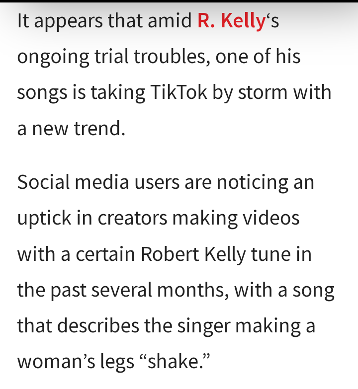 RKellySupporter's tweet photo. #RKelly #LegsShakin
#TikTok #RKellyMusic https://t.co/mT2lLmcfKG
