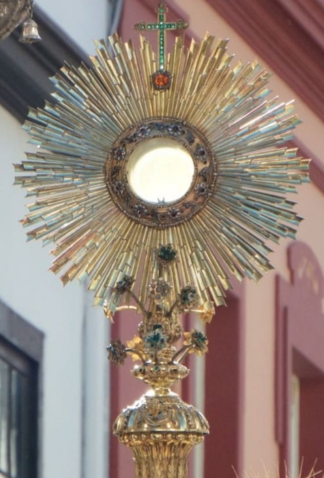 CarolBV7's tweet photo. Viva Jesús Sacramentado https://t.co/eTnUdLeLCv