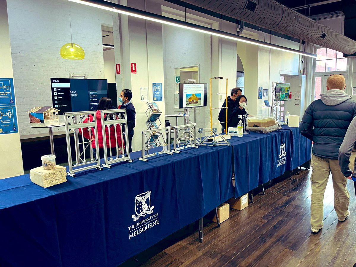 GANarsilio's tweet photo. Kicking off #infrastructure #Engineering tour in our renewed Labotatories and facilities showcasing both industry led and fundamental learning and research at the #UniMelbOpenDay. Welcome to Melbourne University! https://t.co/T2bS5STVmv