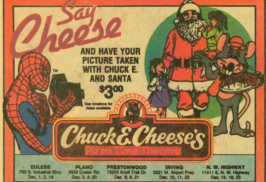 RT @saychuck: PTT newspaper ad featuring Santa and Spider-Man! Still waiting for this crossover (1980s) https://t.co/dOQQBStvTy