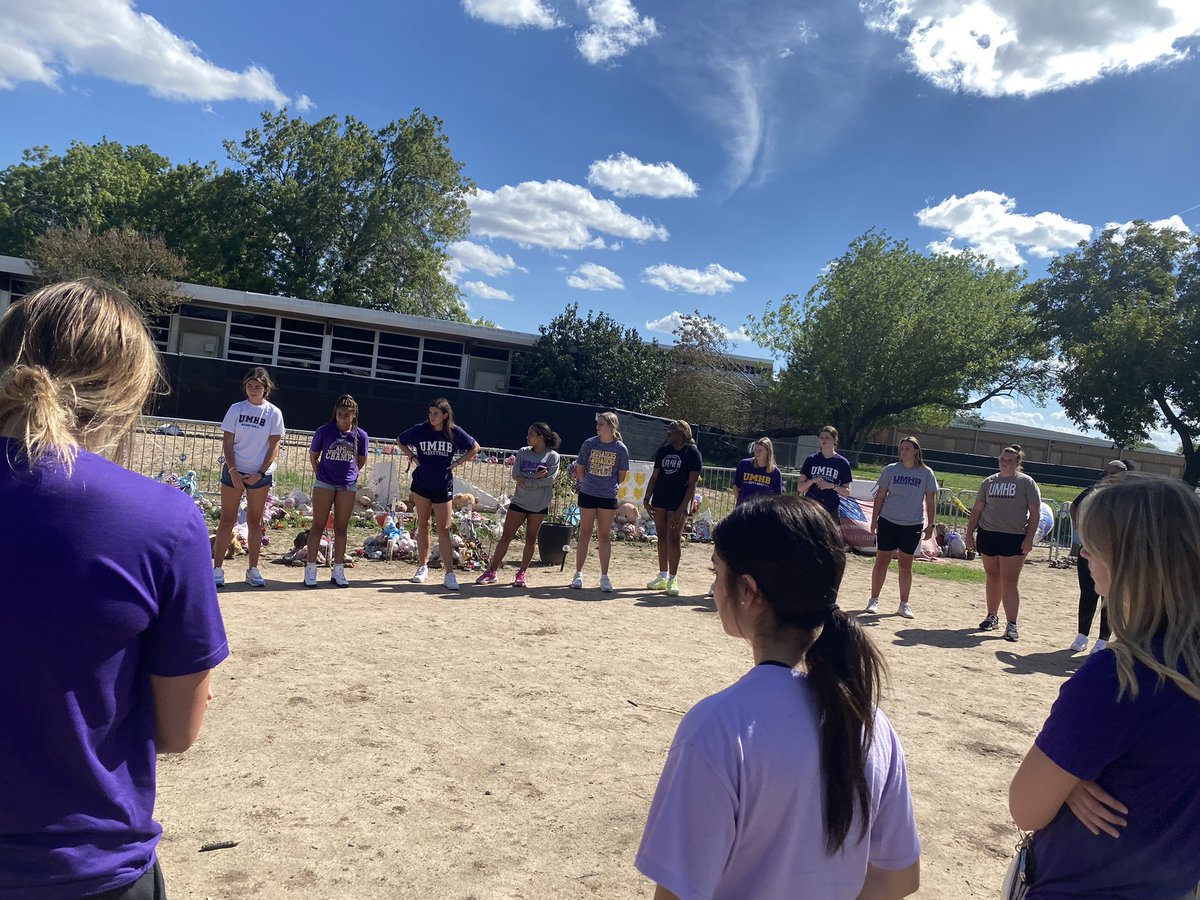 We continue to keep the Uvalde community, administrators, teachers and students in our prayers. A great day of service.