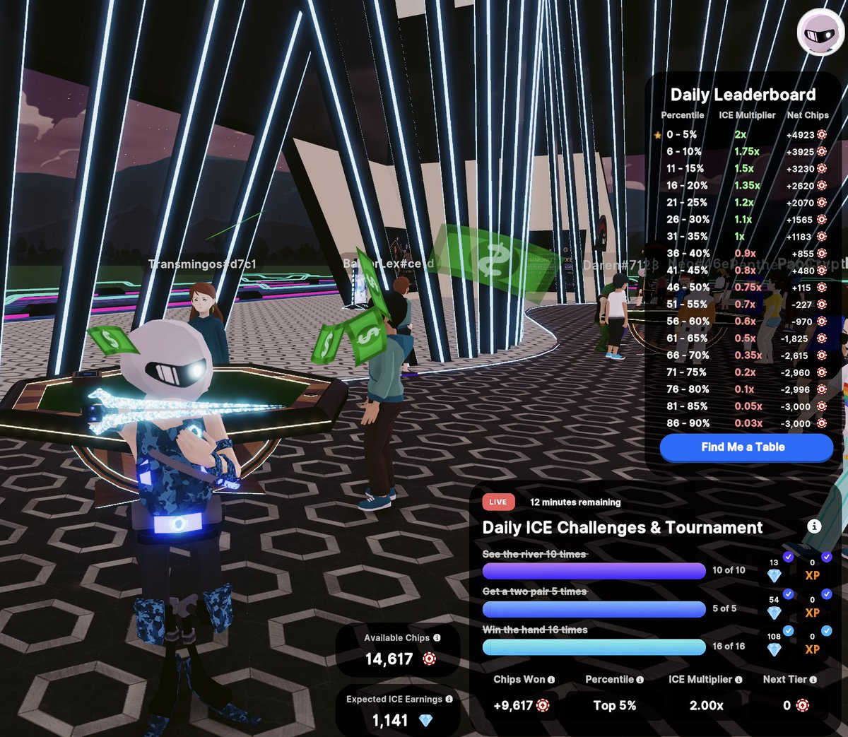 The <a href="/RoviAI/">Rovi.AI</a> Helmet #wearable #NFT brings you luck! 🍀 <a href="/DecentralGames/">Decentral Games</a> #Metaverse #P2E 

Win one by defeating the #Glitch Lord in <a href="/decentraland/">Decentraland</a> 
play.decentraland.org/?position=7,-35