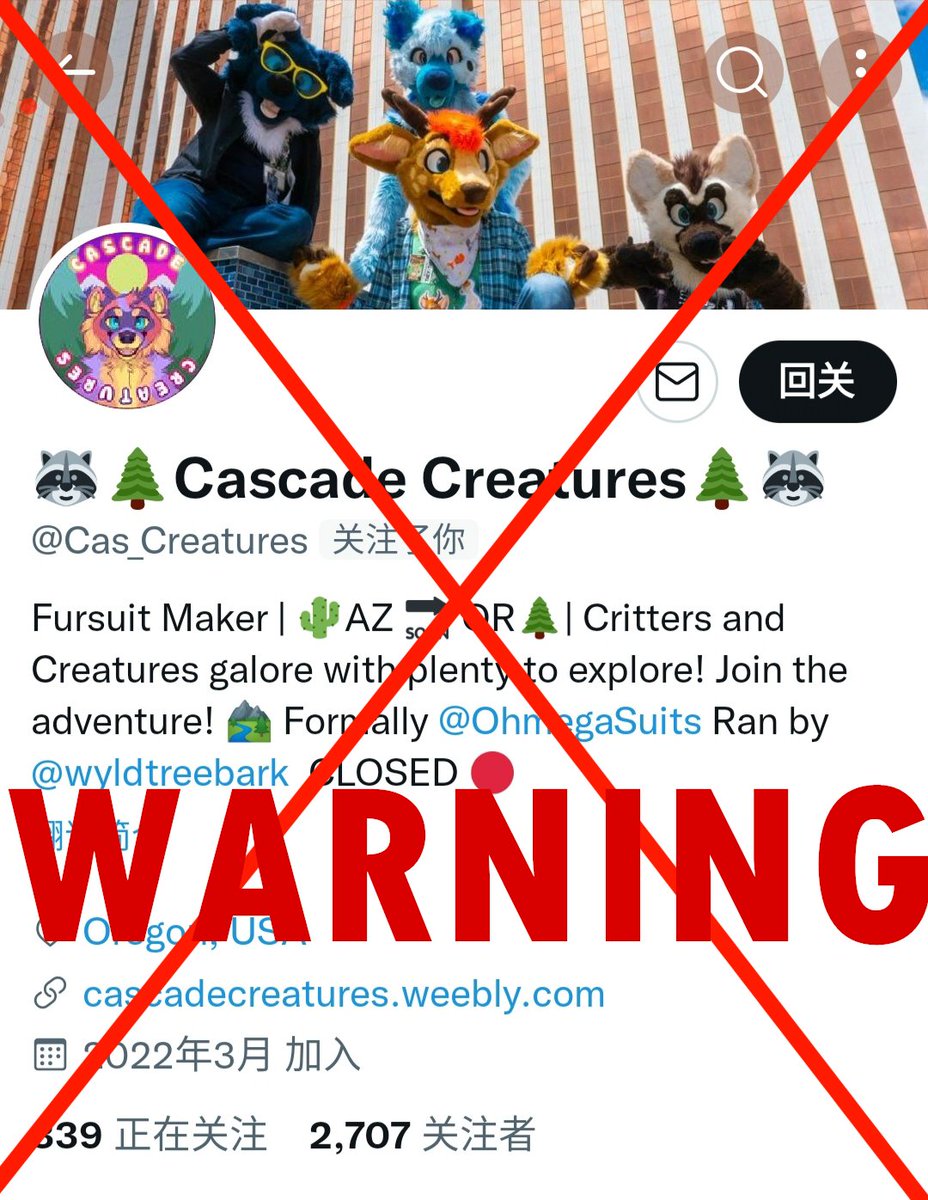 SeijiOno2's tweet photo. ⚠️Warning⚠️
BE WARE OF @Cas_Creatures 

I'm tired of asking refund(1400$) from them. They keep ignoring me for 3 years and I still got nothing.
Watxh out for those who wanna comm them.
Yes that's @Cas_Creatures as known as @OhmegaSuits (they deleted the account). 
More story?↓ https://t.co/jI42d4jvAQ