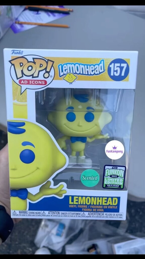 FunKompany's tweet photo. Lemonhead‼️
.
.
#funko #funkopop #funkompany #funkomania #funkomafia #funkocollector #funkocollection #funkohq #funkoexclusive #funkofam #funkofamily #funkofanatic #funkofunatic #funkoaddict #funkoshop #funkophotography #funkohqrap #funkorap #nothumbs #t… https://t.co/9dV3QheCqG https://t.co/vK9JXmg703
