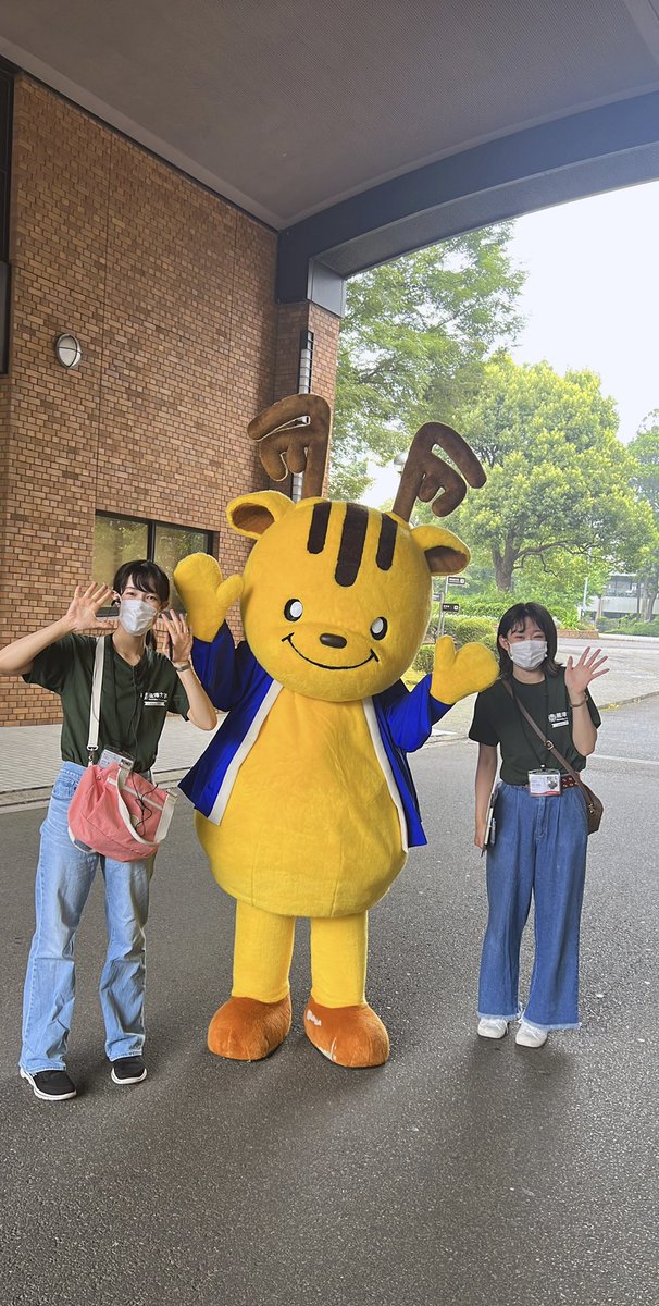 reitakuuniv's tweet image. 【オープンキャンパス受付開始しました】

／
📣速報
絶賛もふもふチャーーンスっ！🎈
＼

かえで校舎の受付前に、
✨レイタ君とレイコちゃんが登場中✨

なんと一緒にチェキも撮れる…？！📷
受付前までぜひお越し下さい🥰💨

#もふもふチャレンジャー募集
#LetsChallenge👍