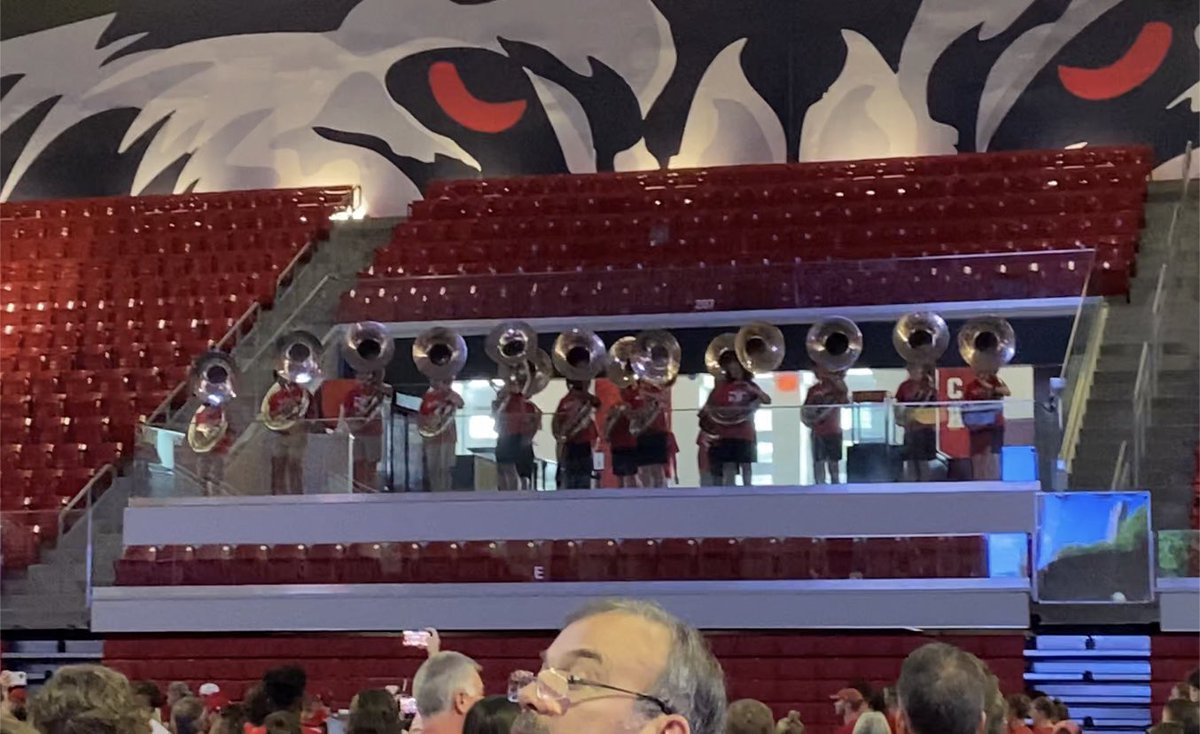 p_basket's tweet photo. @NCStateAlumni @NCStateMusic @NCStateMusic The Power Sound of the South put the finishing touch on the #LegacyLunch

Great Event! https://t.co/wzMyIb6svF