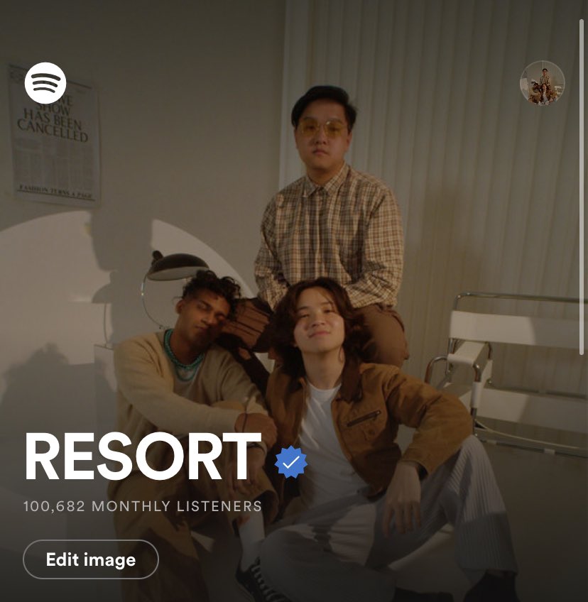 We did it guys! We hit the 100k monthly listeners mark for the first time. Thank you <a href="/Spotify/">Spotify</a> for the 5eva support 💛 and thank YOU for showering us with so much love!!!