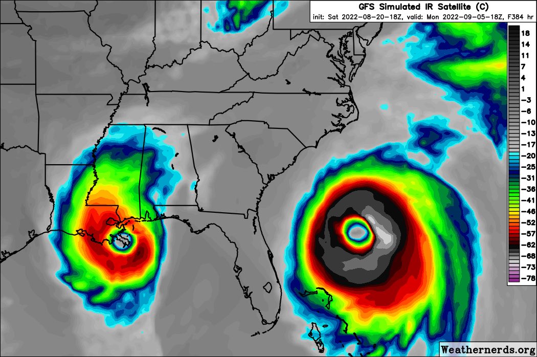Saiel on Twitter "It’s official, I’m framing this as the number 1 GFS run I’ve ever seen. Two