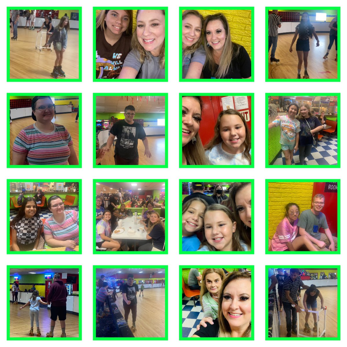 Fun with DHF Teen Squad at Thunderbird Roller Rink!