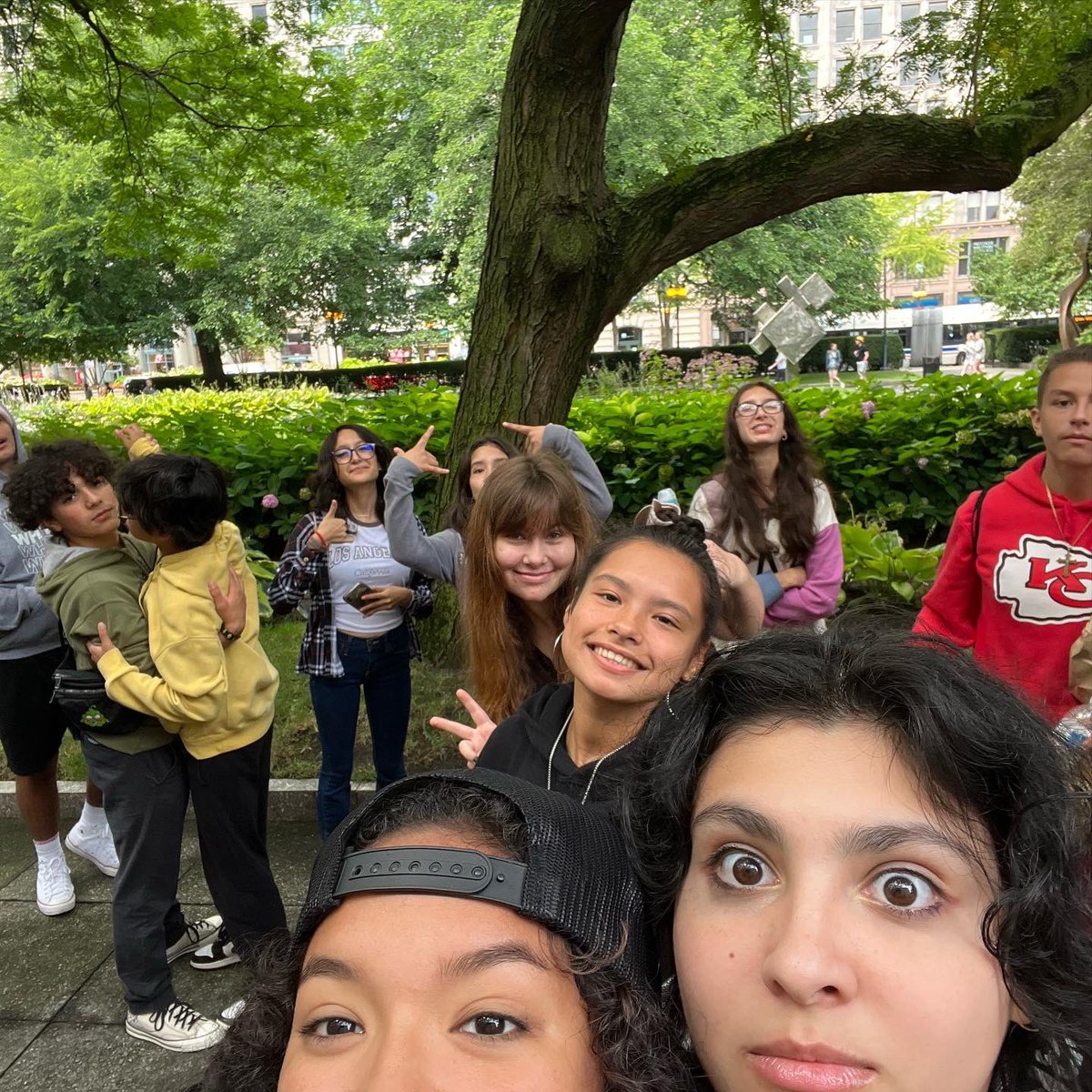 WhitingXC's tweet photo. We spent today team bonding with a group trip to Chicago! Our team loved every minute of it! https://t.co/1VImvQN54l