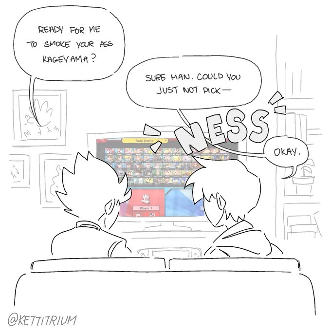 i have played smash ultimate maybe three times ever
#mp100 
