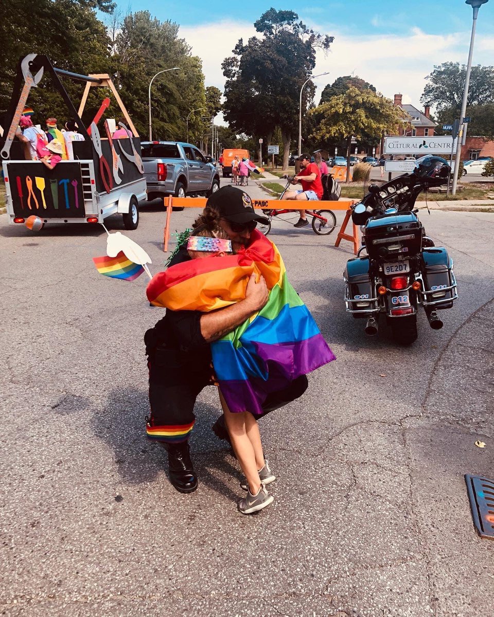 Was happy to be a recipient of one of those hugs!!!