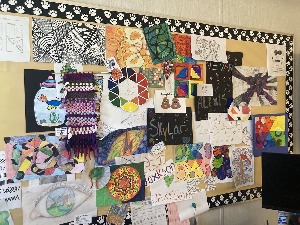 AymeeTiffany's tweet photo. Where the art teachers at? I need to realign my Twitter connections! Calling all Creatives! #artteacher #iteachart #finearts #VisualArt #Creative #paint #draw #watercolor #middleschool #highschool
#alternativeEd #AltEd https://t.co/fM5dxhfd4f