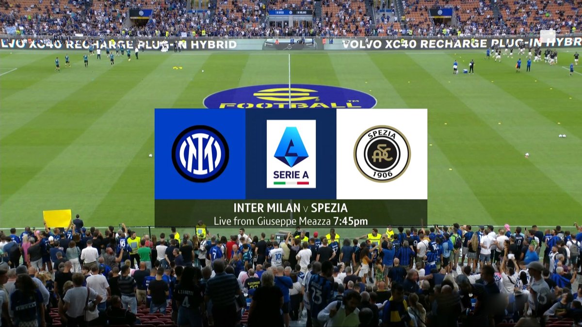 Inter Milan vs Spezia 20 August 2022