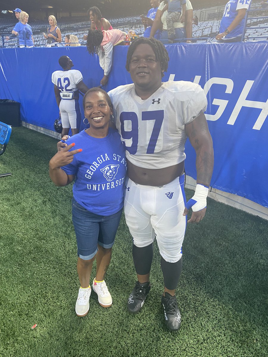 Had the Pleasure of Meeting <a href="/58dabeast/">MEAT🥩</a> !!@GeorgiaStateFB #soundthehorm