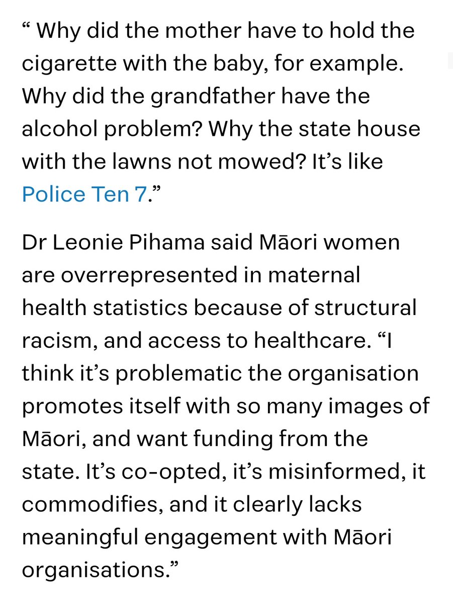 Duff's piece looks at the various controversies surrounding Chloe Wright's maternity businesses, including invoicing DHBs for birthing centres they hadn't agreed to &amp; accusations of racism and co-opting images of Māori in attempts to gain funding.