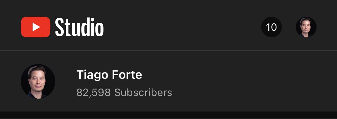 It’s official

Our YouTube subscribers have surpassed twitter followers

We are now officially a YouTube-first company