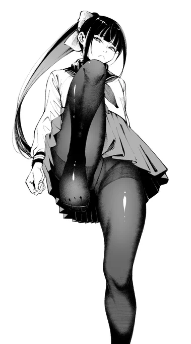 一日一模写
足上げナーベちゃん 