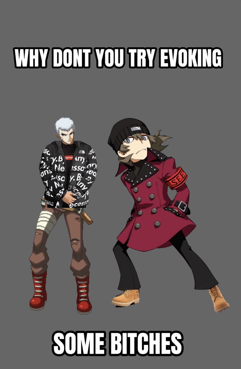 WhereisShinjiro's tweet photo. Shinji and Akihiko should not be this dripped out! https://t.co/k5Y8DKpuuE