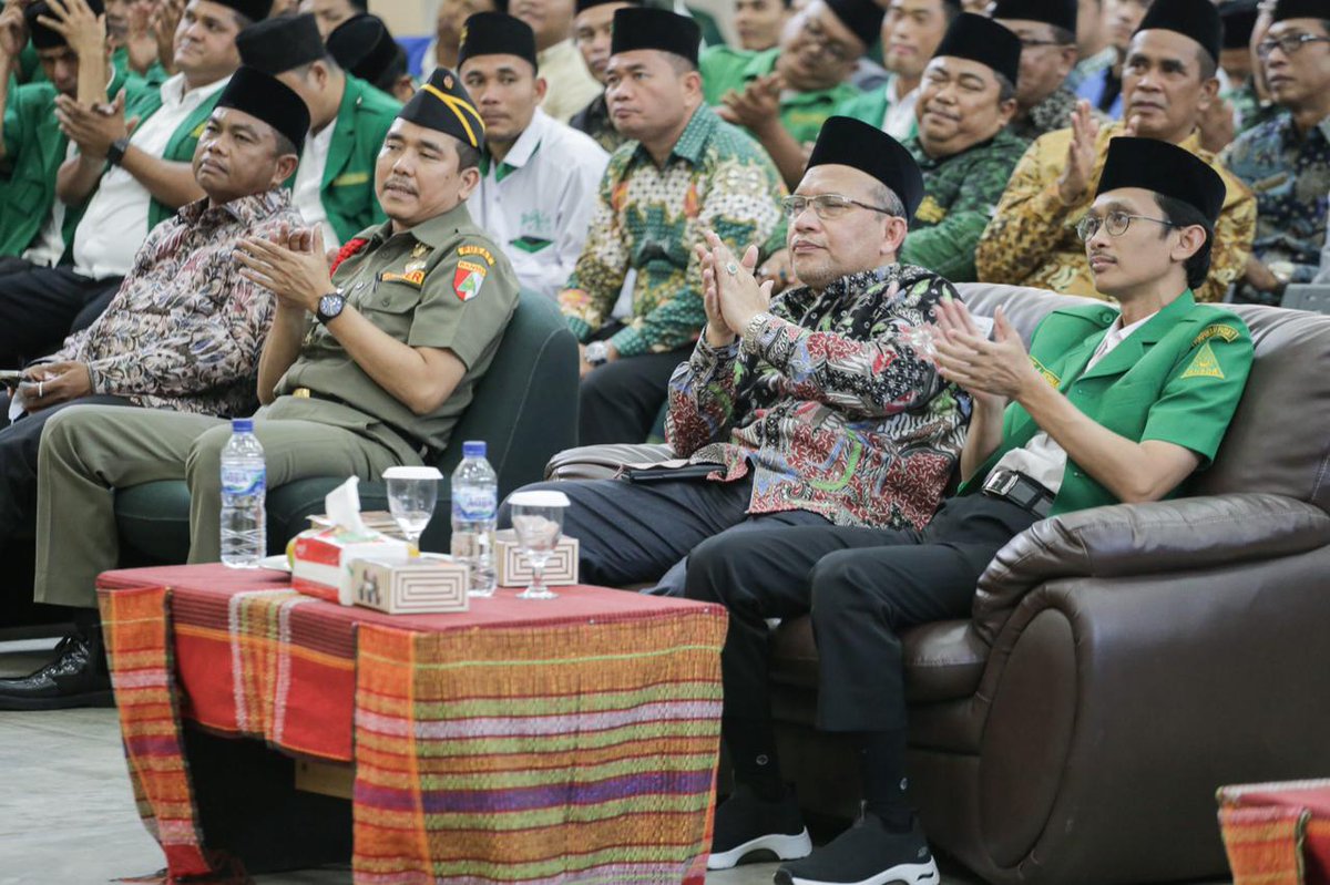 Terimakasih Gus Ketum <a href="/Ansor_Satu/">yaqut cholil qoumas</a>  yg telah hadir di pelantikan Pengurus Wilayah Gerakan Pemuda Ansor Sumatera Utara