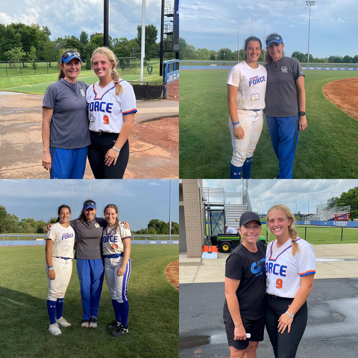 ForceSouthern's tweet photo. Way to represent SoFo today @UKsoftball camp!! @AvaEmmert @abbyhammond23 @annag_2025 @UKCoachLawson https://t.co/jx7c8IQo2S