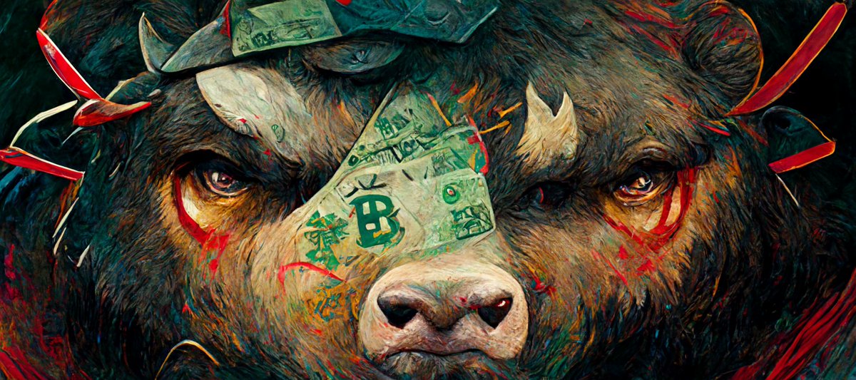 Are you #bearish or #bullish?

My latest #NFT is live on <a href="/objktcom/">objkt</a> 

"The bears promised blood"

5 editions for 2 $XTZ each
objkt.com/asset/KT1Duwob…

#Tezos #CleanNFT #NFTs #nftart