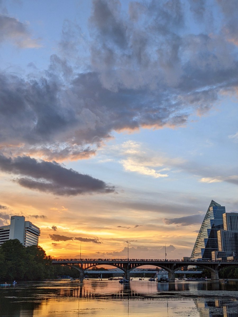 Some days you just gotta sit and watch a sunset in #ATX