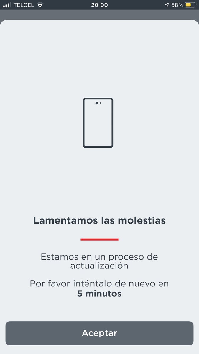 twpepe's tweet photo. @BanorteEscucha 
Mi app lleva días “actualizando” a pesar que dice que tardará 5min.

¿Saben cuánto tardará? https://t.co/xpEJE7uf7j
