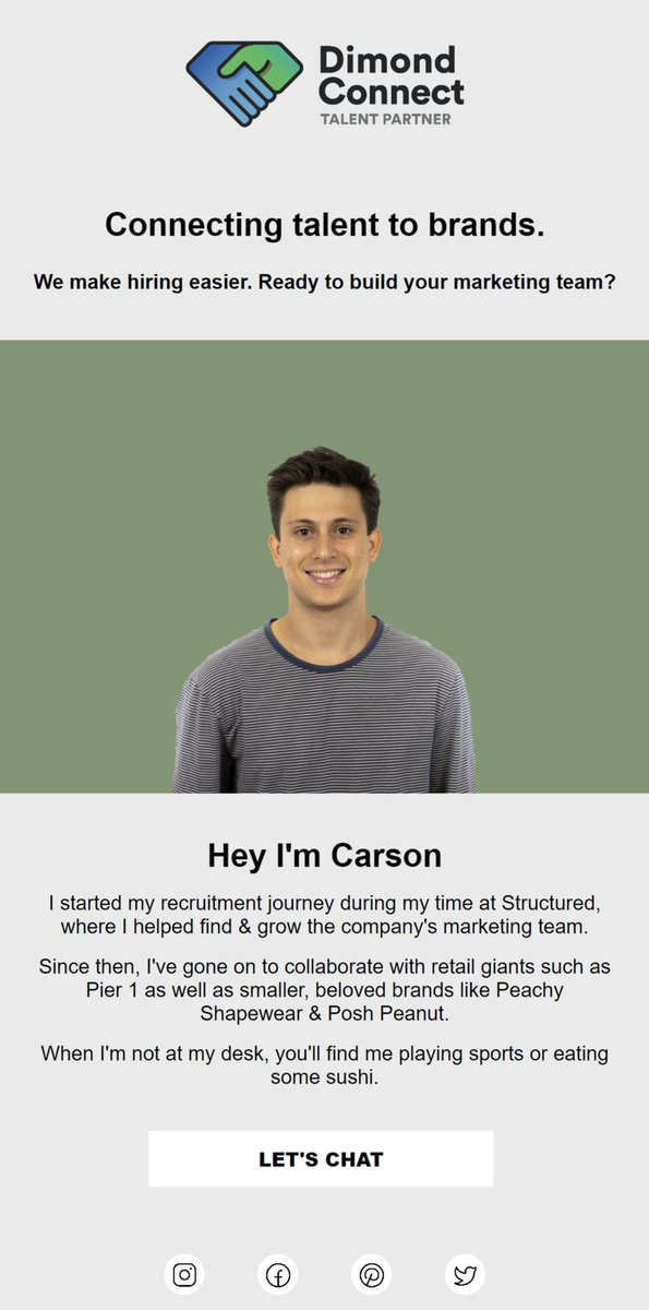 carsondimond's tweet photo. Made this email in less than 5 minutes on EmailUp.

Loving the platform @ecomchasedimond https://t.co/NOzjaSDyH0