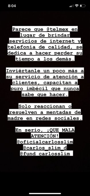 De verdad @TELMEXSoluciona @Telmex  es la peor mierda, la peor! El peor servicio en el mundo ???? https://t