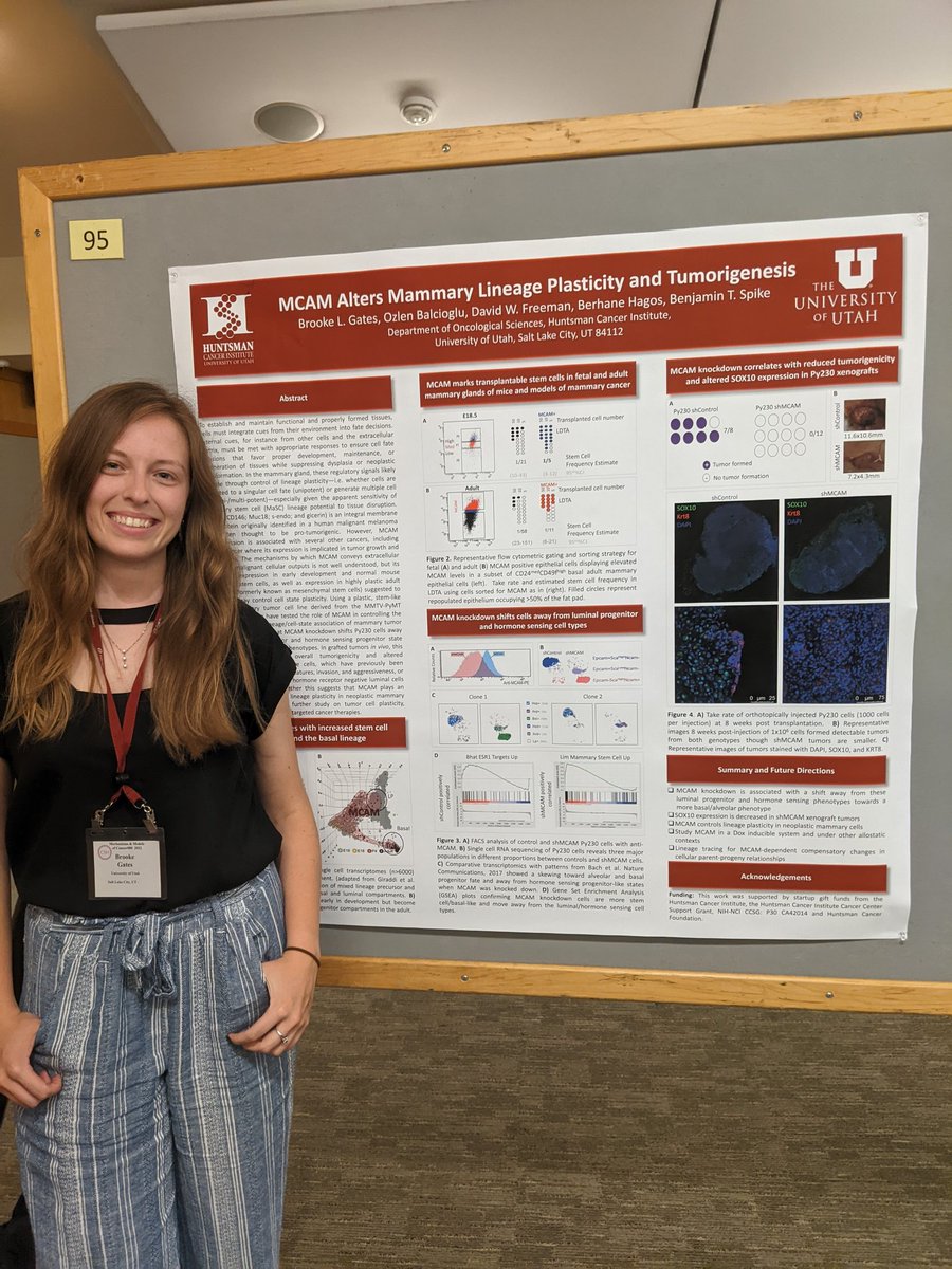 Babbling8rooke's tweet photo. Had the best time at my first in-person conference during grad school this week at #cshlcancer22 I met so many amazing colleagues and got the chance to hear about some truly exciting research. I'm especially looking forward to getting back to the bench @TheBenSpikeLab 🔬👩‍🔬🧪 https://t.co/Dw83M3Wpmt