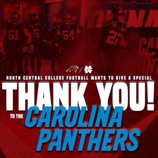Thank you to the <a href="/Panthers/">Carolina Panthers</a> for stopping by today!