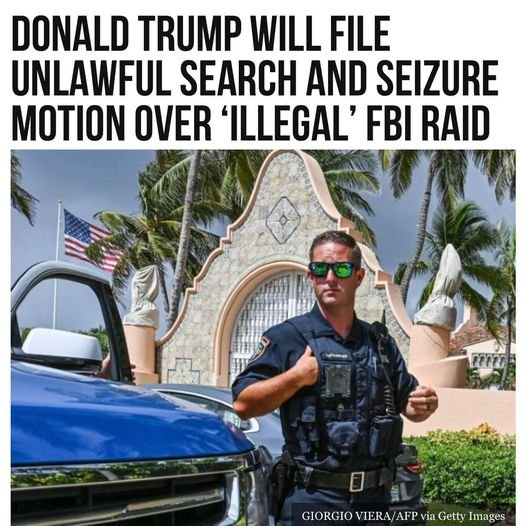 Cherib1965's tweet photo. #DonaldTrump #FBISearch #Marlago - 🇺🇸🇺🇸🇺🇸 NOW IT'S HIS TURN,❤️❤️❤️ AND WE LOVE IT https://t.co/Up3m28NNnj