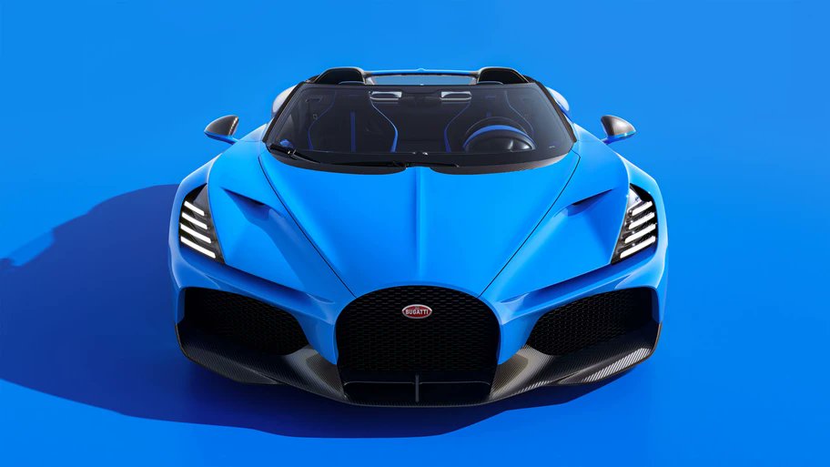 Autocosmos's tweet photo. Se despide #Buggati del motor de dieciséis cilindros en W, con el 𝗪𝟭𝟲 𝗠𝗶𝘀𝘁𝗿𝗮𝗹 🤩 un roadster con una potencia de 1600Hp 🔥 estéticamente destacan las entradas de aire laterales en forma de C que en gran medida definen el diseño del #Chiron 👌🏻👉https://t.co/jasjYgve1U https://t.co/JIO9SHyXto