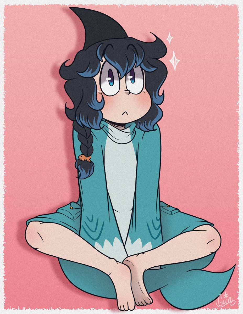 #Commissions done for @ElessarShork of their OC! 💙
#myart #digitalart #Illustrations #ArtistOnTwitter