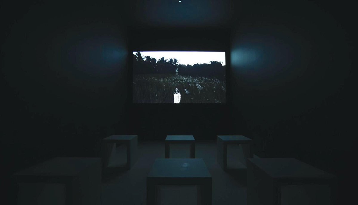 Mohammed AlFaraj, born and raised in Al Hassa, a Saudi city that fed his interest in nature and ecology and led him to a multidimensional practice in #video #photography #installations &amp; #writing through which he presents a world on the verge of collapse riyadhart.sa/en/artists/moh……