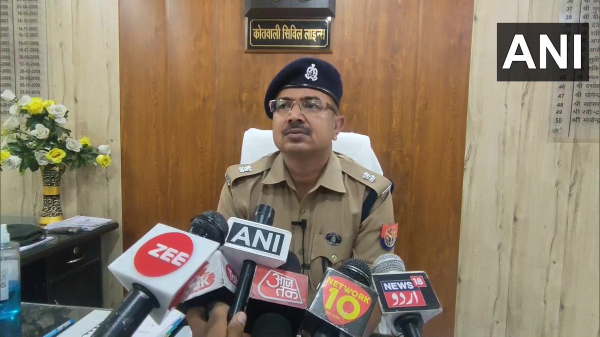 ndtv's tweet photo. #Moradabad | "A post with a beheading threat to Uttar Pradesh Chief Minister was reported. Upon probe, a person named Atmaprakash Pandit revealed he made a Facebook account that's being misused to post anti-social stuff. Investigation on": Akhilesh Bhadauria, SP | reported by ANI https://t.co/QOnfqnDA5Y
