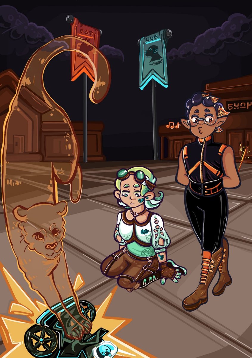 arcticboirealis's tweet photo. I can finally share my zine piece for @InkopiaZine !! 

#Splatoon #Splatfest https://t.co/tNOXAv3jup