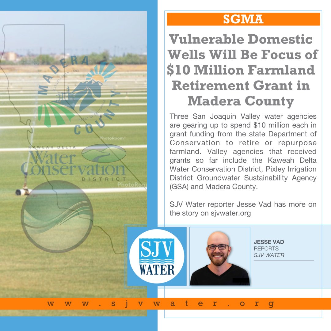 SJVWater's tweet image. #maderacounty #pixley #kaweahdelta #GSA #sanjoaquinvalleywater #sjvwater @VadJesse reports. #independentjournalism #nonprofitnews #sjvmedia ow.ly/qsaT50KoBpj
