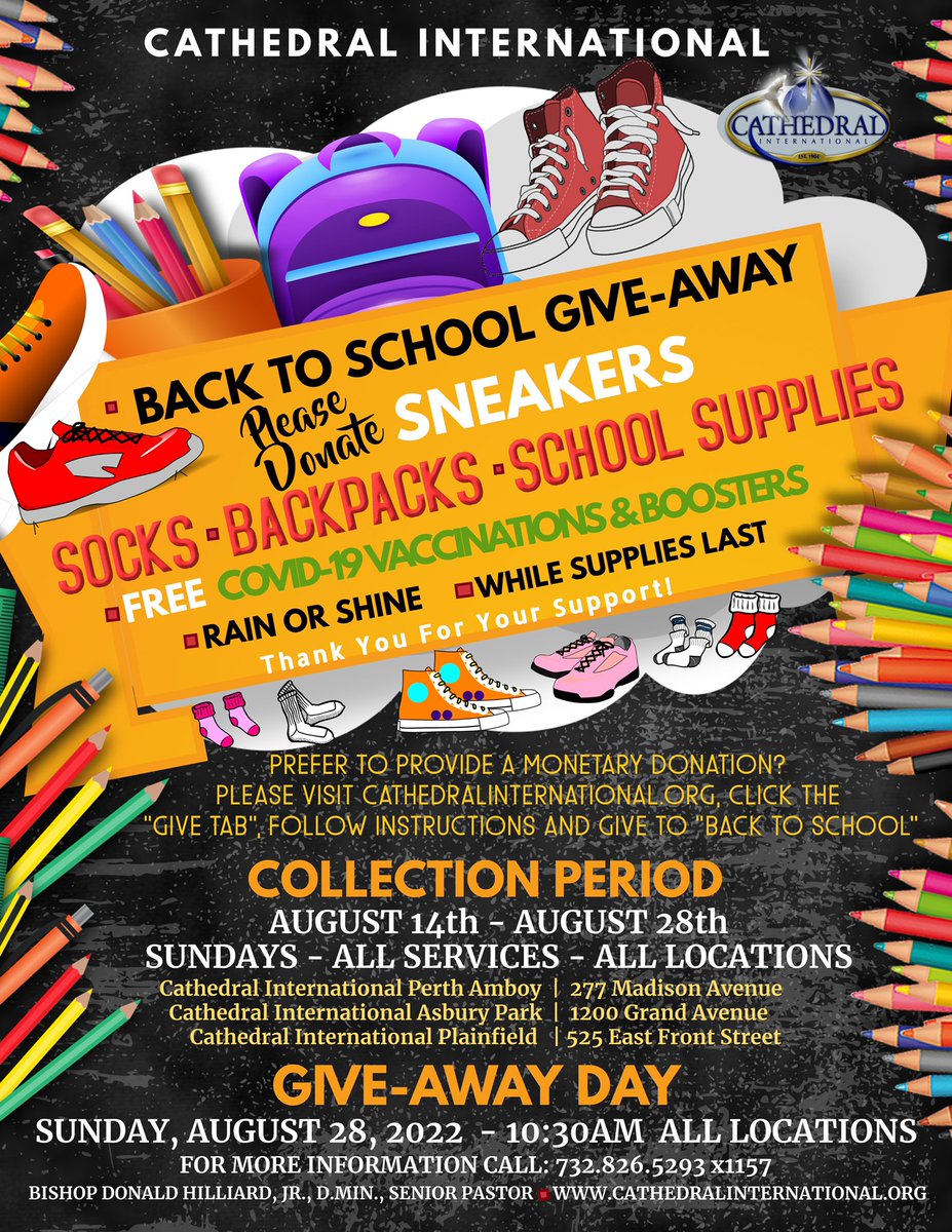 Join us in meeting the needs of our community.  Please donate items mentioned on this flyer.  We’ve got until Aug 28th to make a donation. Thank you for your support!