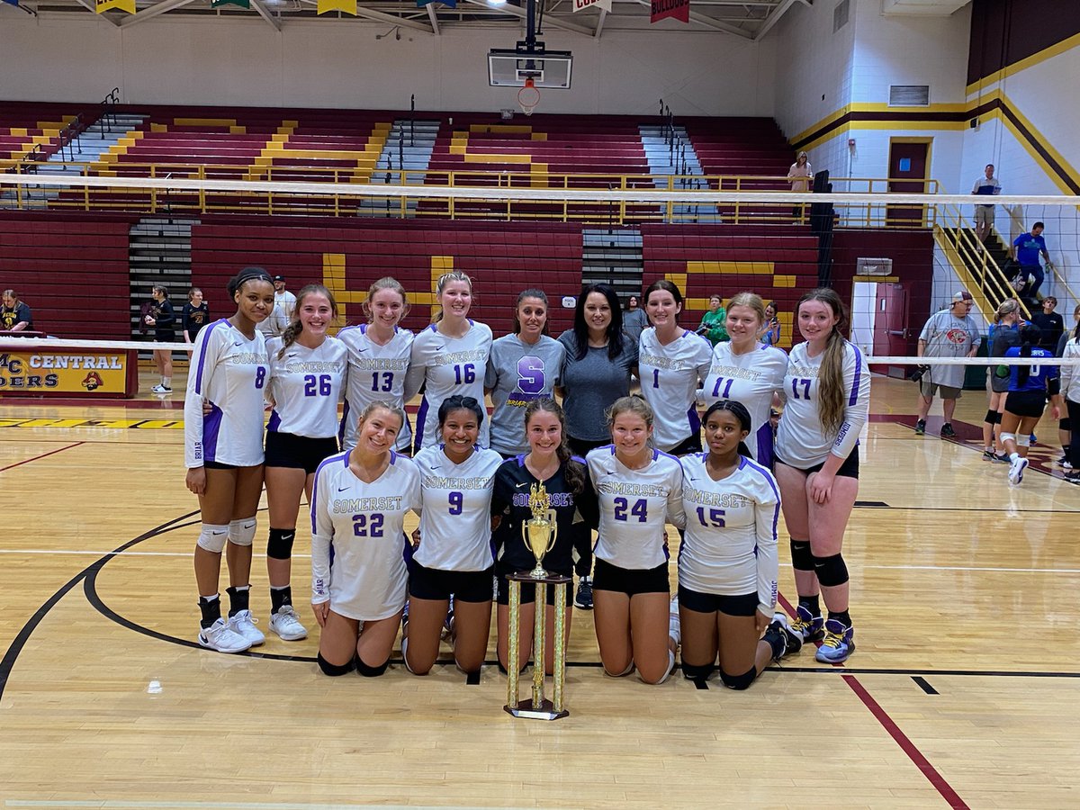 The Somerset Briar Jumpers are your 2022 McCreary Central Invitational Volleyball Tournamnet Champions.

With Wins over:
Perry Cen. 25-20, 25-10
Barren Co. 25-17, 25-11
North Laurel 25-16, 25-16
Semifinals: Casey Co. 25-9, 29-19
Finals: 25-21, 21-25, 15-12