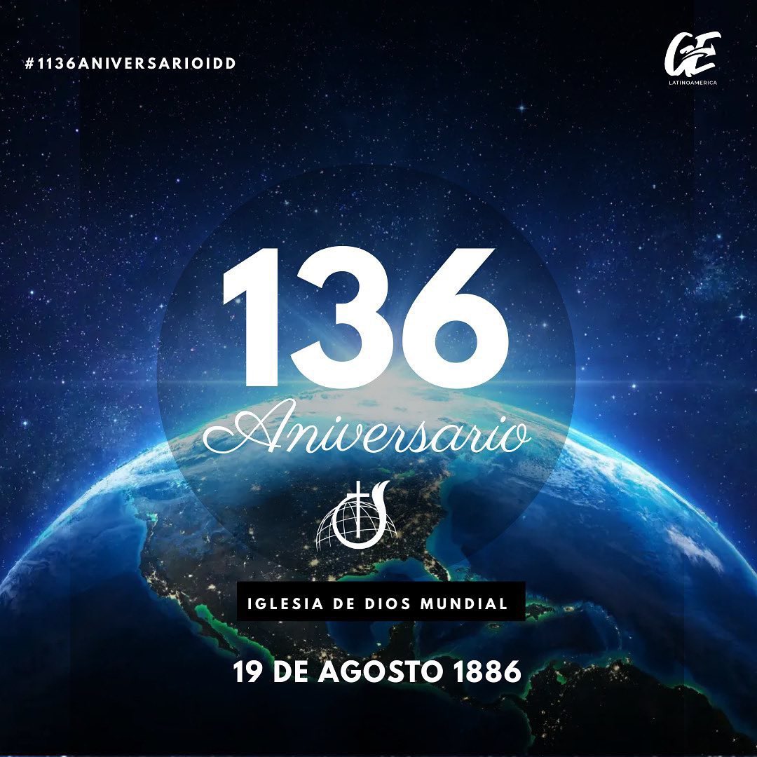 geiddla's tweet photo. 🎉🎉🎉 Estamos de aniversario a nivel Mundial en la Iglesia de Dios 🌎🌍

#COGA #IDDLA #GEIDDLA https://t.co/zL71AsDVx1