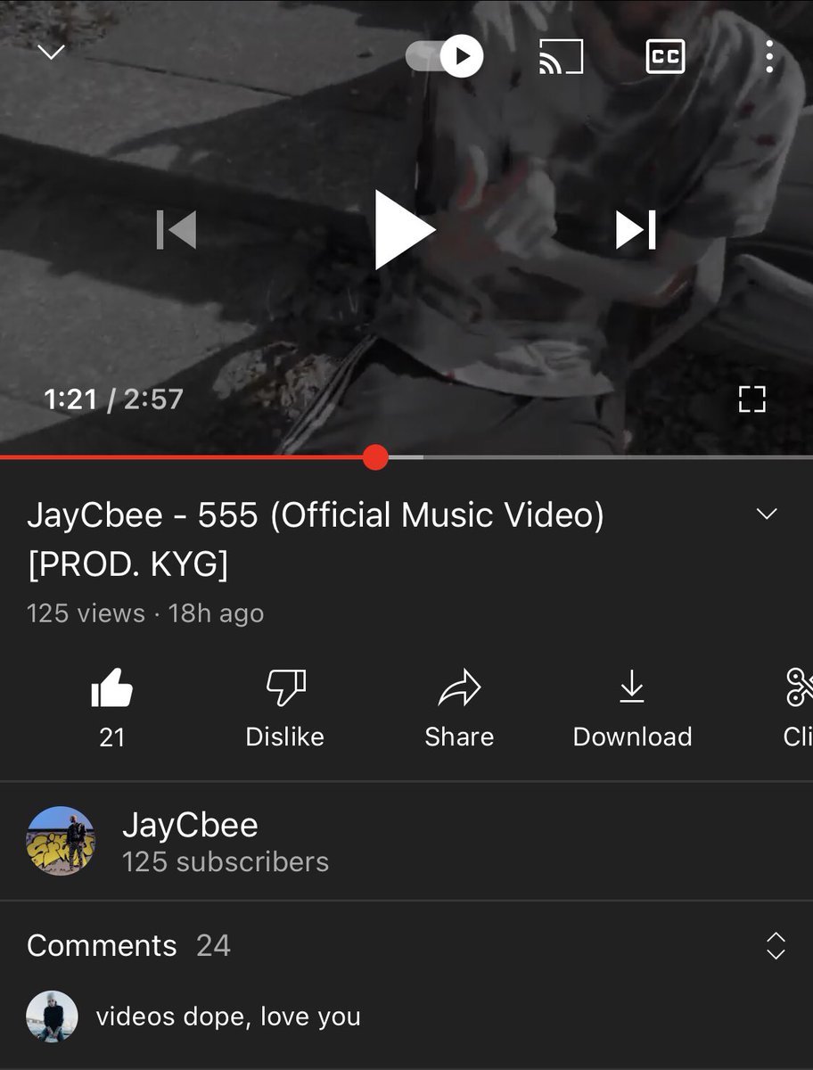 _JayCbee's tweet photo. I wanna thank everybody who supports me I woke up to this and itโs still going up ๐ #sellingcontent #jaycbee #music #Video #YouTuber https://t.co/Jw0eTKaKUo