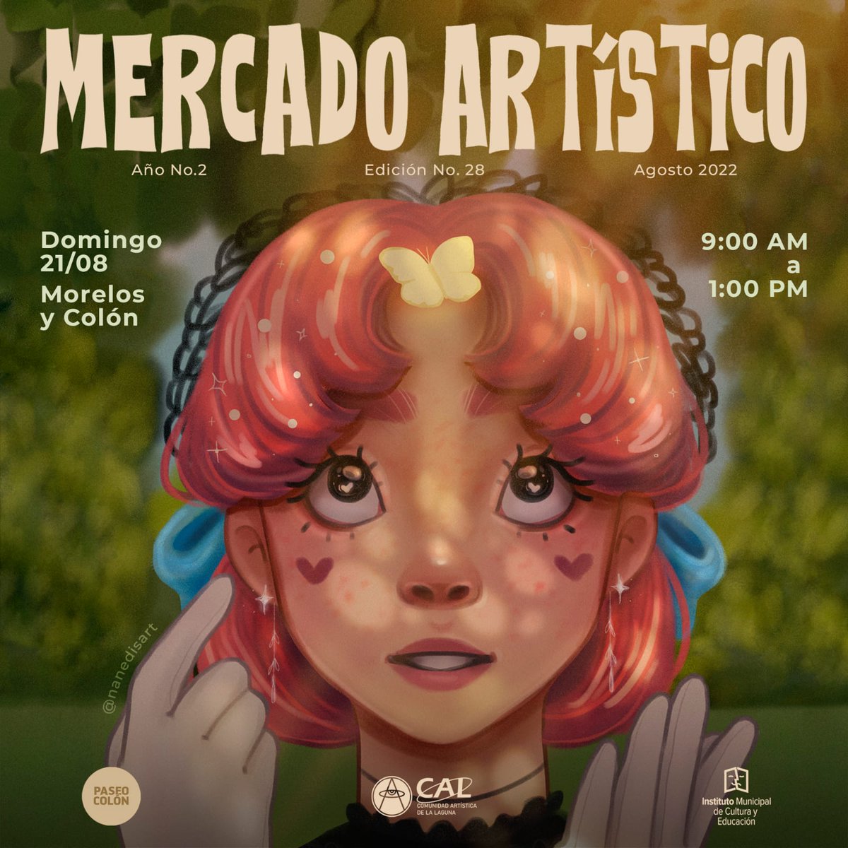 paranoidgraph's tweet photo. nos bmos el domingo en paseo colòn

🎨@nanedisart

#pasecolon #domingo #sunday #weekend #weekendvibes #arte #artesvisuales #mercadito #art #illustration #ilustradorasmexicanas #artesvisuales #Torreon #comarcalagunera https://t.co/hPgW8MuFZ9