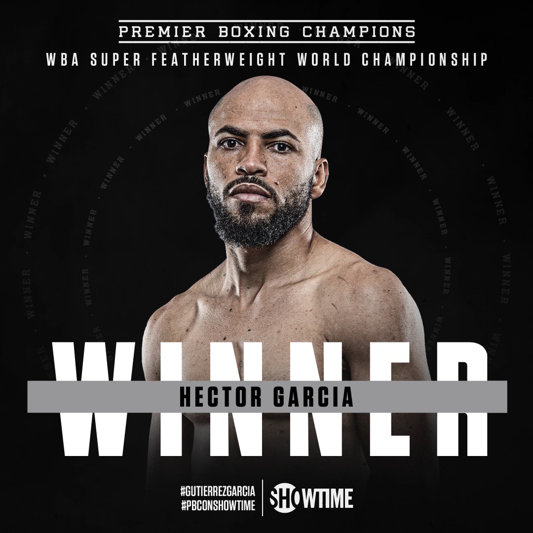 Premier Boxing Champions on Twitter "Hector Garcia dethrones Roger