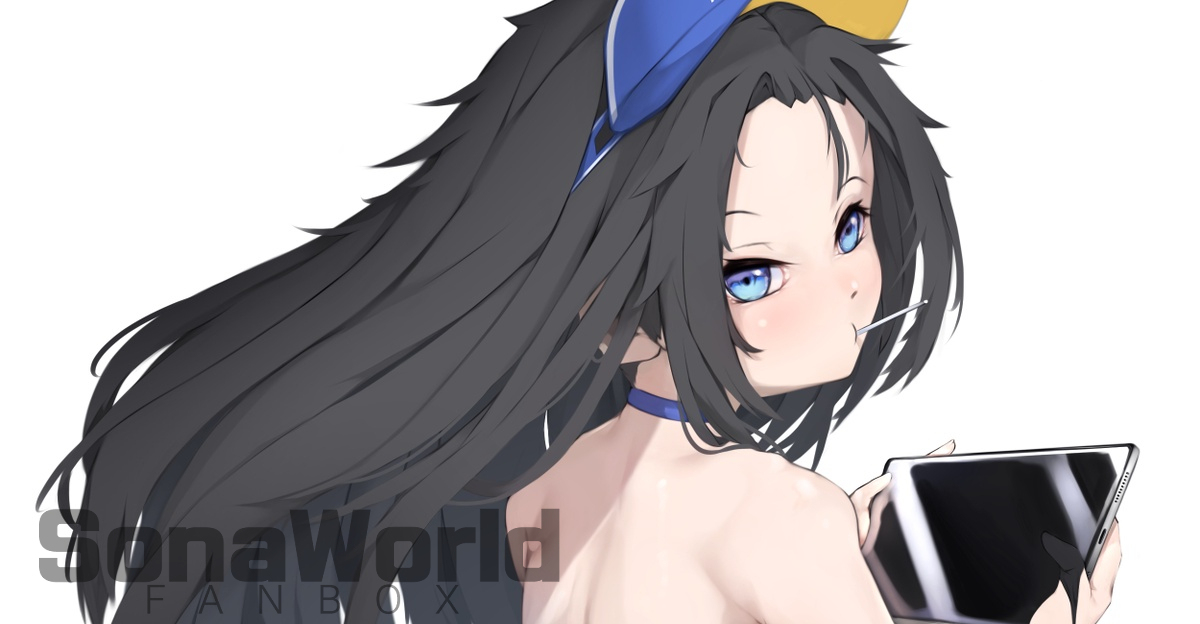「blue blue #創作 #少女 #女の子 #尻 #パンツ  」|SoNaWorldのイラスト