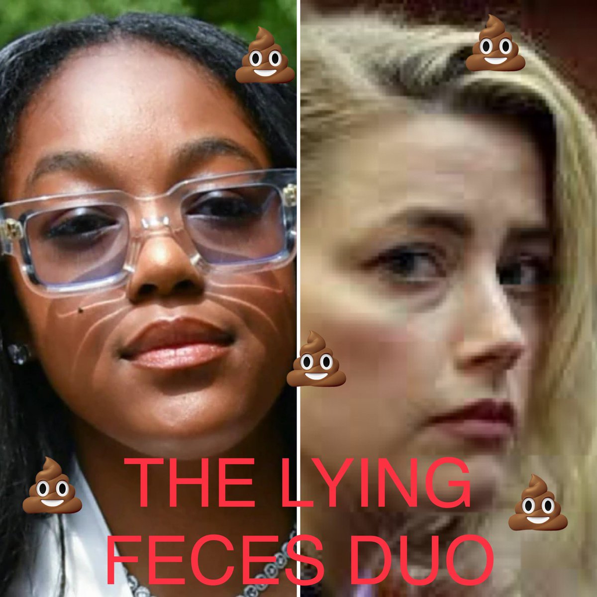 freerkelly4ever's tweet photo. Lock Up Team D0okie 💩💩 They are both Demonic LIARS and psychopaths. These pieces of trash both deserve prison.
#FreeRKelly
#JusticeForRKelly
#JusticeForJohnnyDepp
#AmberHeardlsApsychopath
#AzrielClarylsApsychopath
#JohnnyDeppInnocent
#RKellyInnocent https://t.co/XFvPZeE7Oe