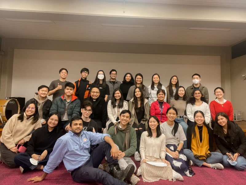Gave an evening talk with the UniMelb Catholic Org of Students Down Under COSDU group.  :) It is nice to know how these young people are excited to deepen their faith!
